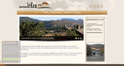 Desktop Screenshot of apartamentoslaera.es